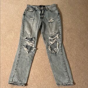 FREE- Distressed Jeans w another item purchase